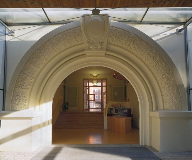Hamburger Hospiz - Eingang, innen
