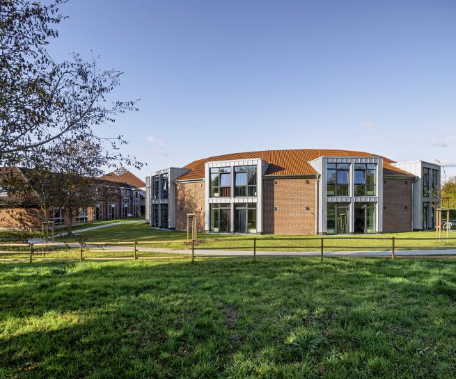 Osdorf Neubau Außenansicht Alten- und Pflegeheim